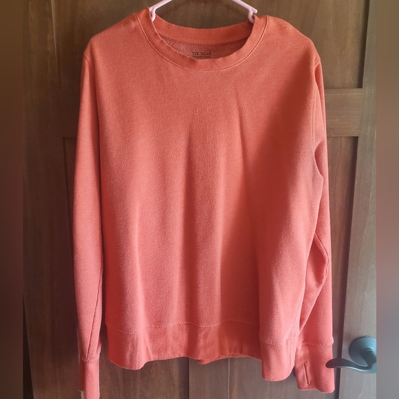 Ultra Soft Orange Sweatshirt Large - Picture 1 of 4